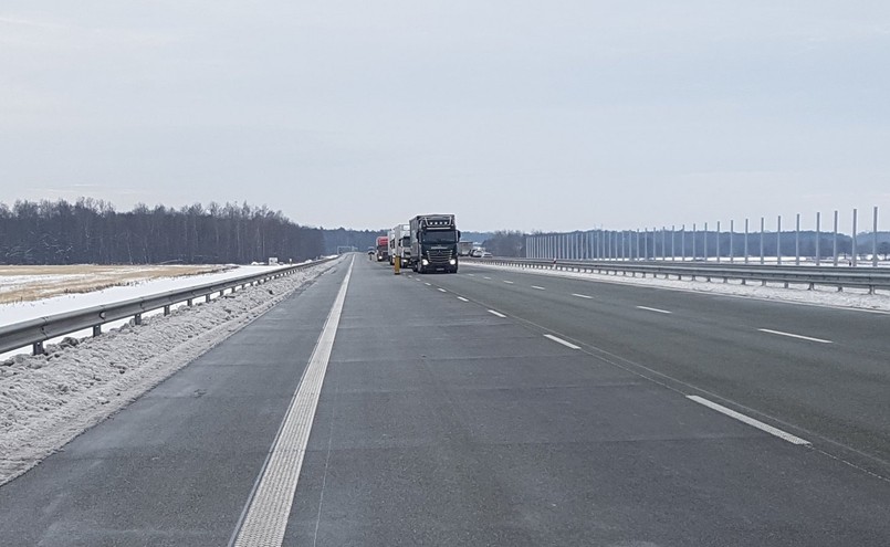 Autostrada A1 bez zwężeń