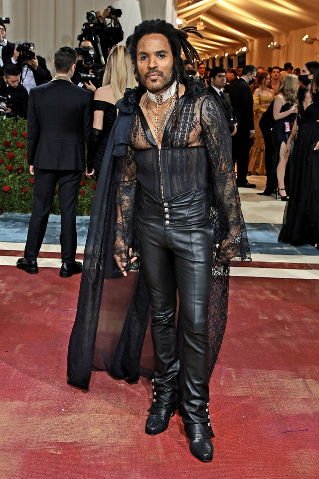 Lenny Kravitz na Met Gala 2022