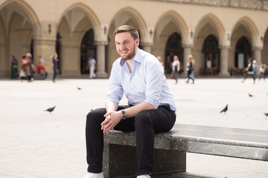 Michał Borkowski, CEO Brainly. W Polsce portal funkcjonuje pod nazwą Zadane.pl