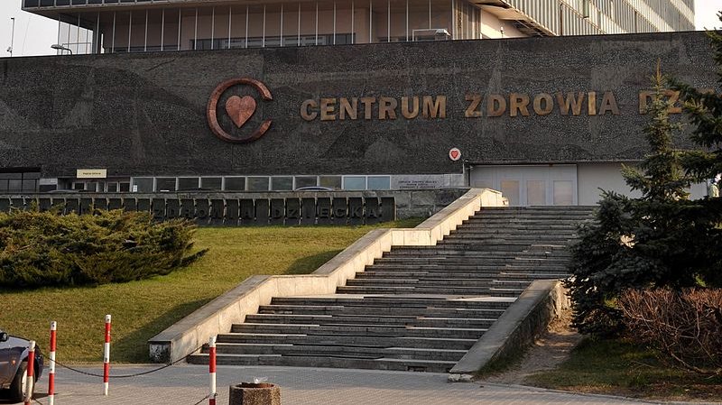 Pomnik - Centrum Zdrowia Dziecka w Warszawie