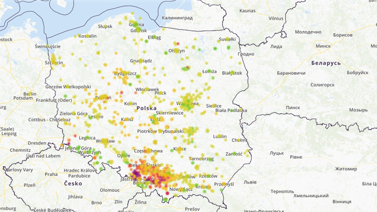 Smog w Polsce - 30 listopada. Stan, jakość i zanieczyszczenie powietrza