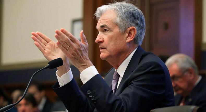 Federal Reserve Board Chairman Jerome Powell testifies before the House Financial Services Committee in the Rayburn House Office Building on Capitol Hill February 27, 2018 in Washington, DC.Chip Somodevilla/Getty