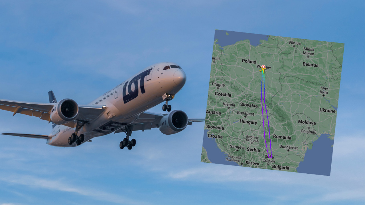 Samolot PLL LOT lecący z Warszawy do Zanzibaru zawrócony. Powodem usterka