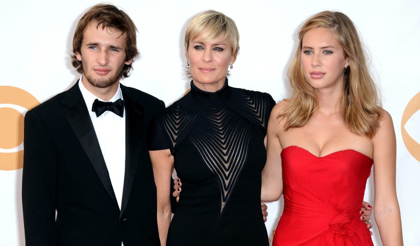 Dylan Penn z mamą Robin Wright i bratem Hopperem Jackiem Pennem