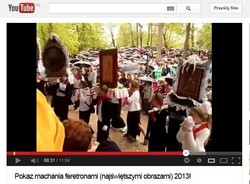 Zawody w machaniu świętymi obrazami. Brzmi jak absurd?