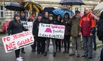 Protest za gwałt przed bielskim sądem!