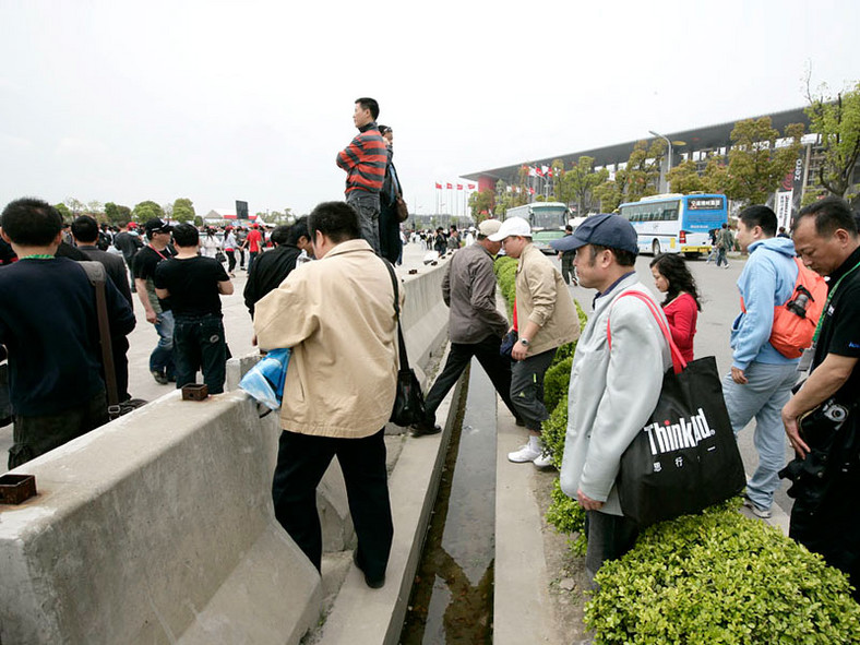 Grand Prix Chin 2009: kulisy wyścigu fotografował Jiří Křenek