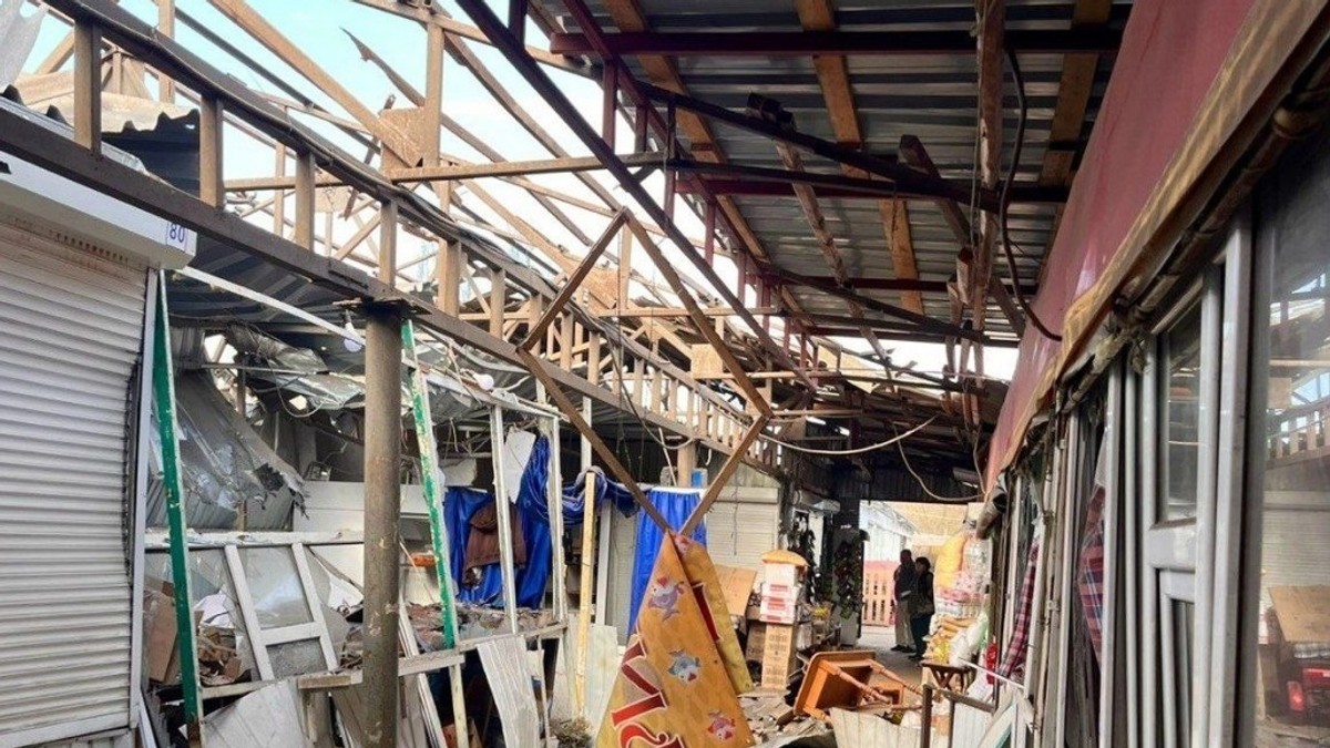 Ruski napad na pijacu u Nikopolju