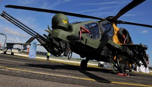 Top 10 African countries with the fewest attack helicopter fleets