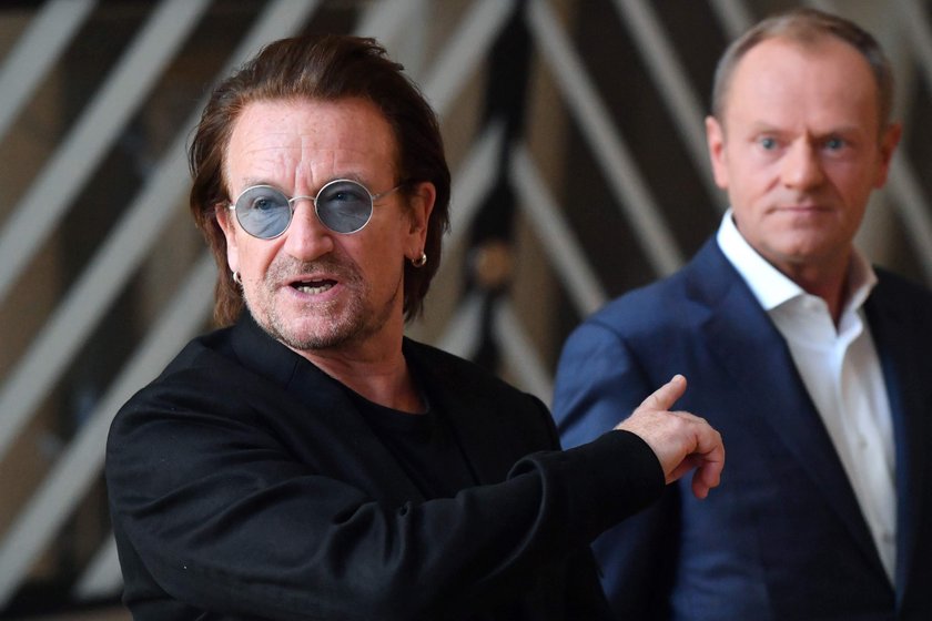 Bono i Donald Tusk