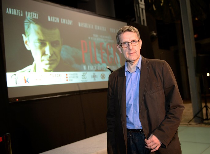 Reżyser filmu Mirosław Krzyszkowski