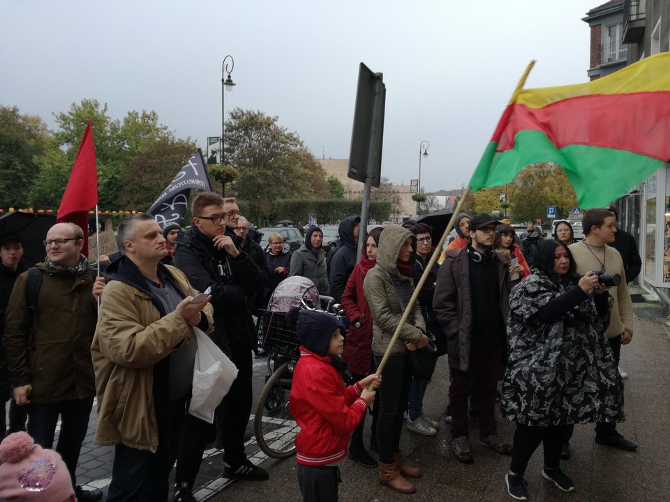 Protest w Gdańsku