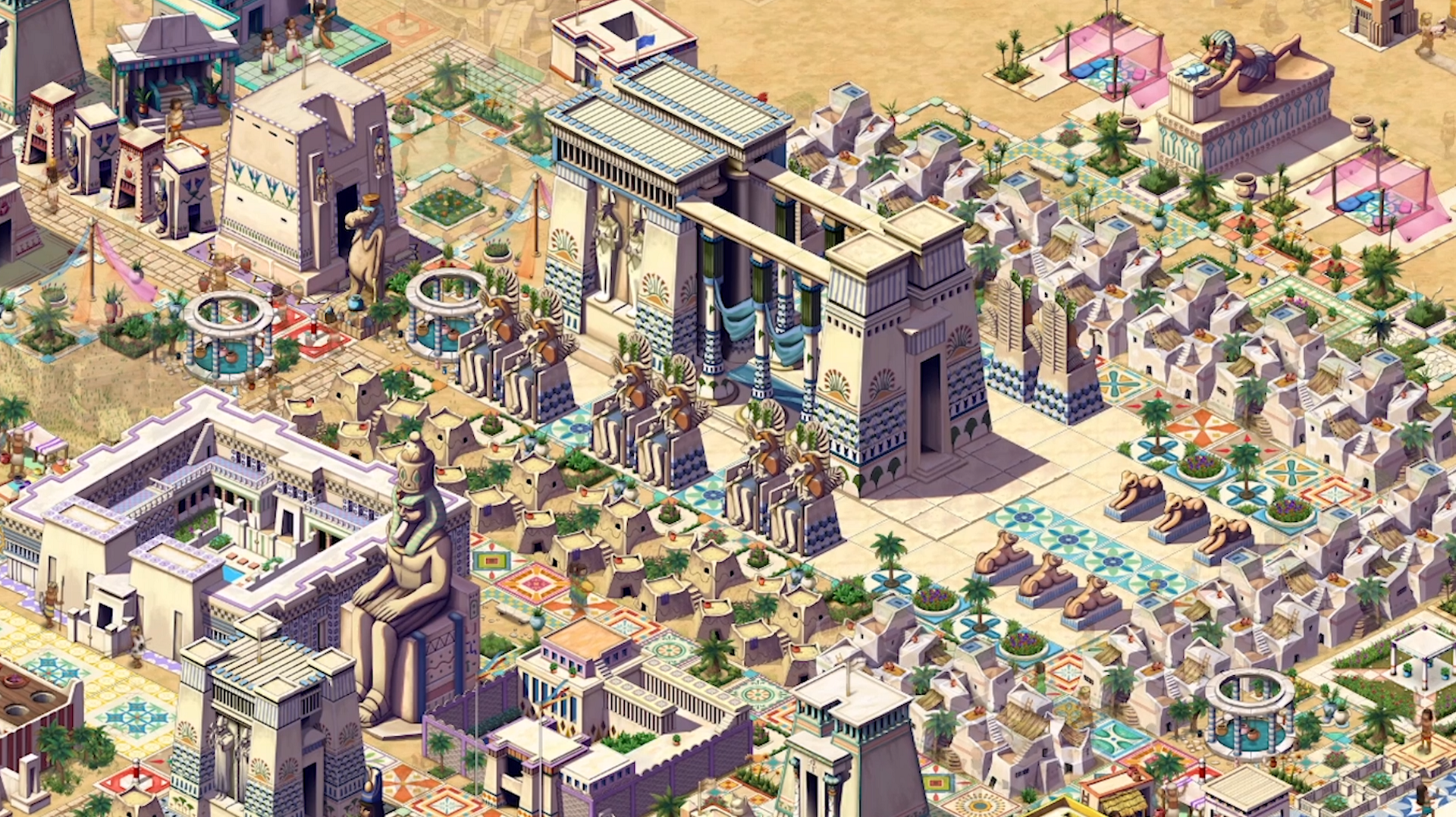 Obrázok z hry Pharaoh: A New Age.