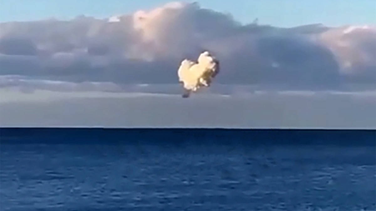 Eksplozje u wybrzeży Soczi. Rosyjski MON potwierdza zestrzelenie dronów
