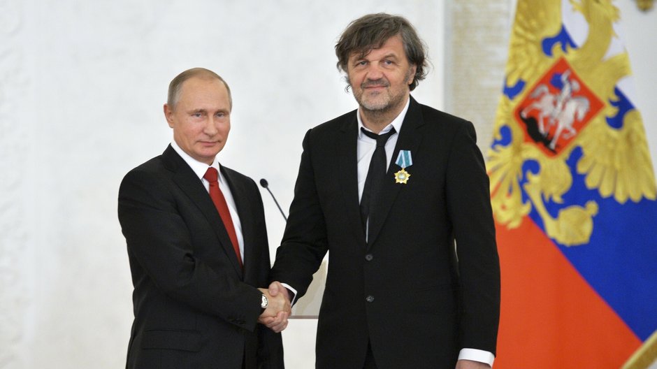 Władimir Putin i Emir Kusturica w 2016 r.