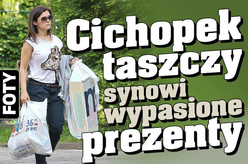 Cichopek taszczy synowi wypasione prezenty FOTY