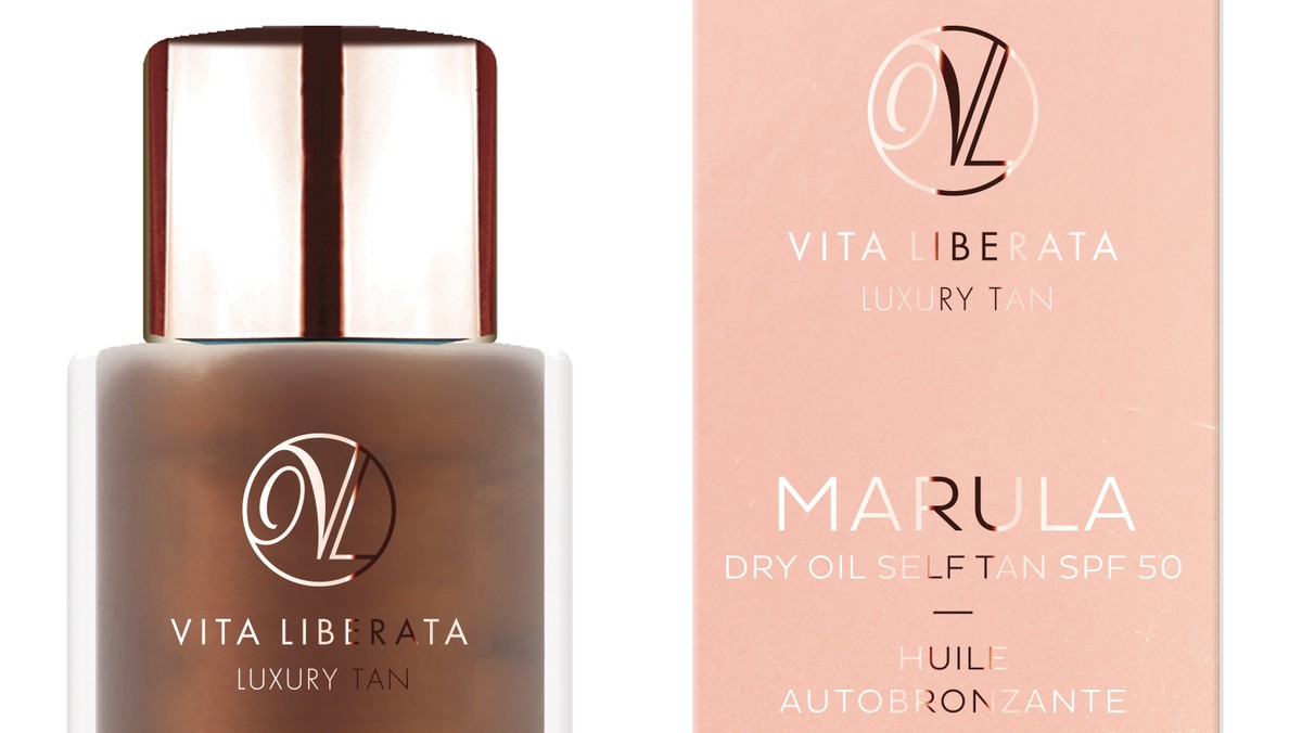 Vita Liberata – ekspert w dziedzinie kosmetyków samoopalających, przedstawia olejek Marula z filtrem SPF50 Self-Tanning Oil – pierwszy suchy olejek marki Vita Liberata, który chroni skórę przed promieniami UVA i UVB a także zapewnia natychmiastowy efekt trwałej opalenizny.