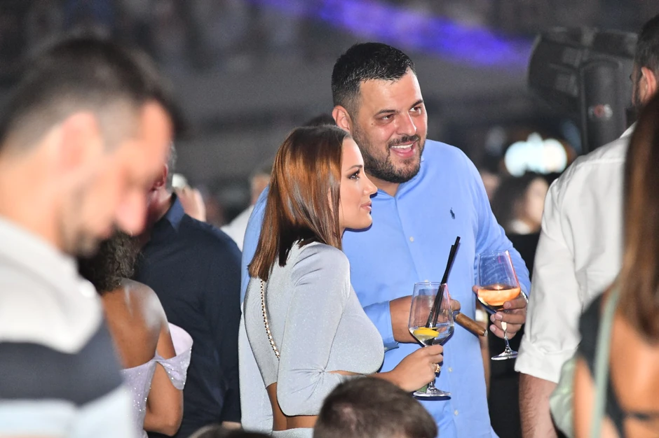 Aleksandra Prijović na koncertu