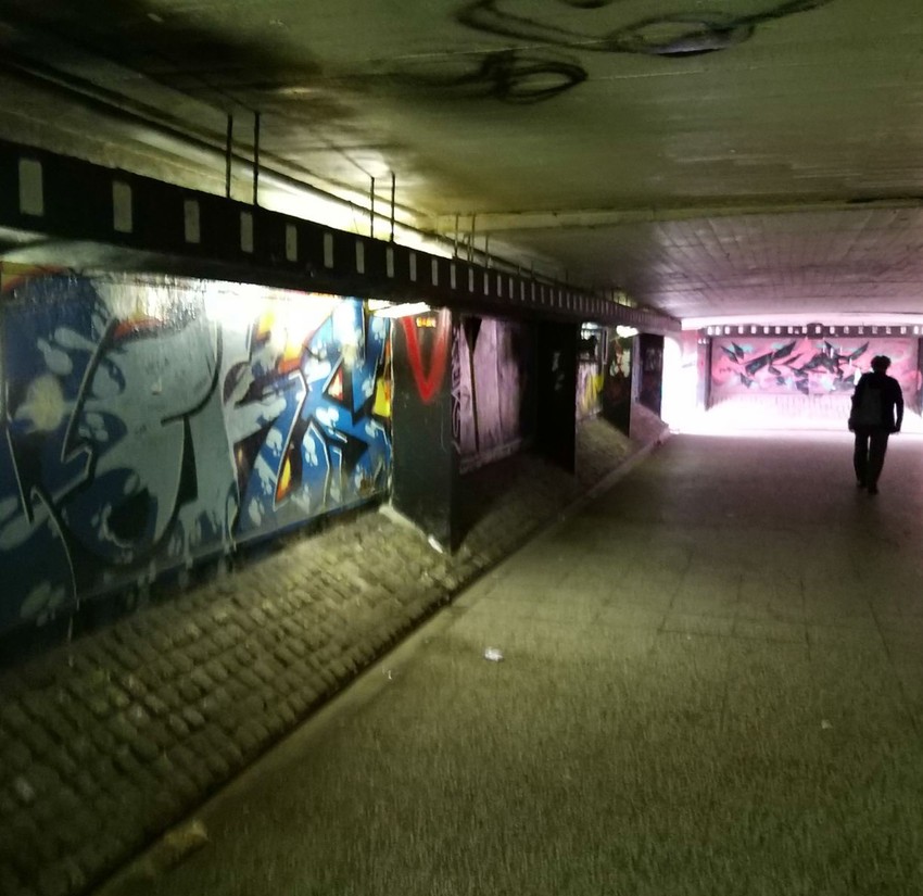 Prolaz u Jurija Gagarina pre adaptacije 