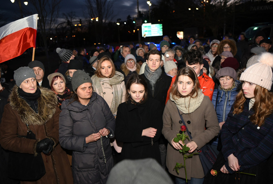 Protest przeciwko wystawie Mariny Abramović w Toruniu