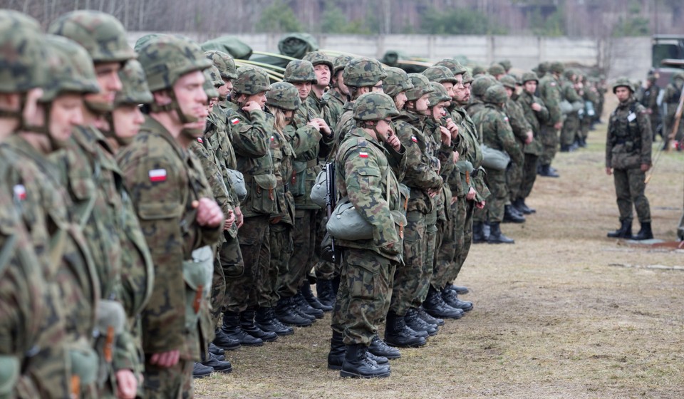 TARNOWSKIE GÓRY ARMIA WOJSKO ĆWICZENIA MOBILIZACYJNE (Rezerwiści podczas ćwiczeń)