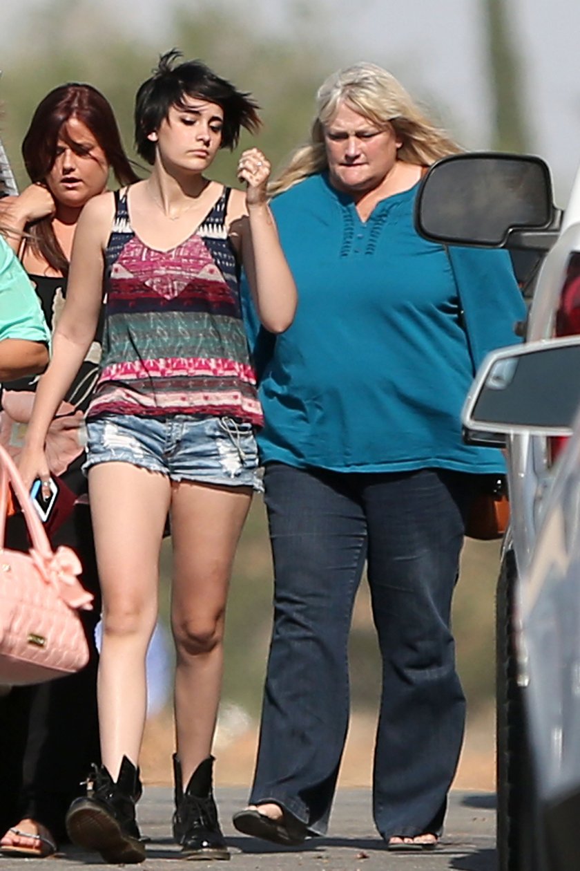 Paris Jackson i Debbie Rowe