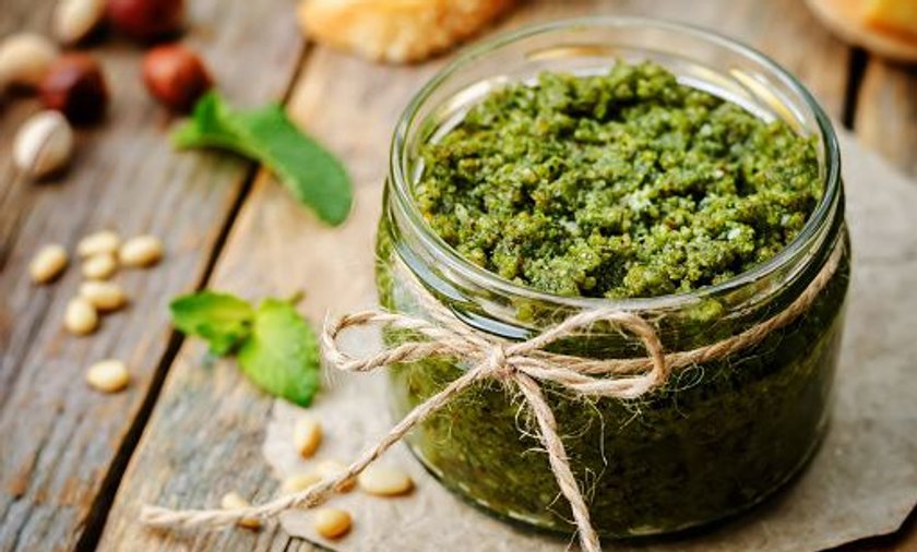 Pesto z czosnku niedźwiedziego