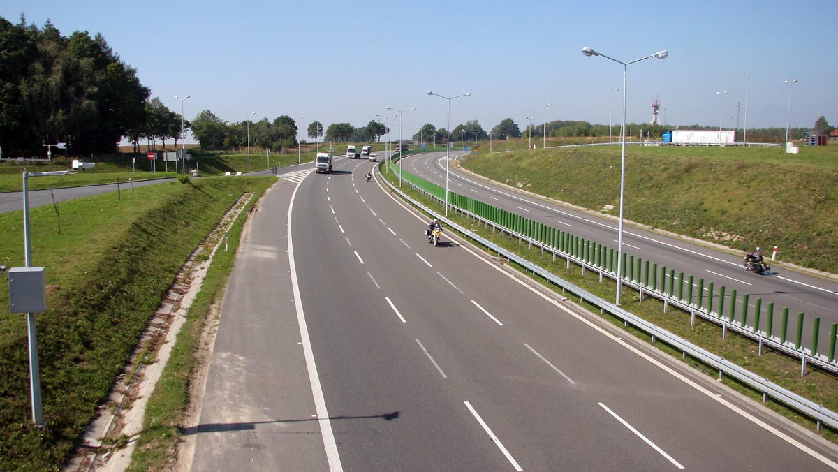 Zamknięty odcinek A4 między węzłami Kędzierzyn-Koźle i Krapkowice