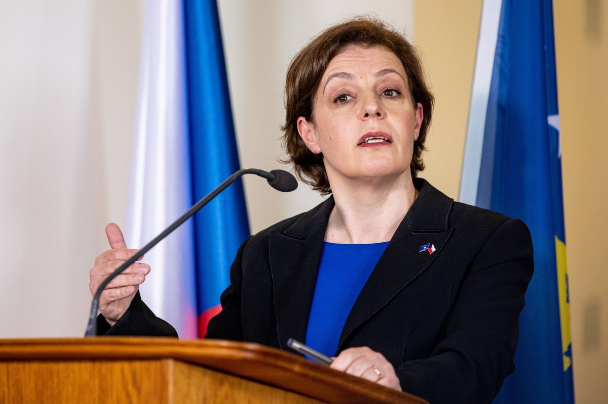 Foreign Minister of Kosovo Donika Gervalla-Schwarz PAP/EPA.
