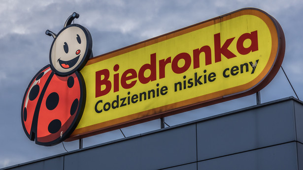Logo sklepu Biedronka