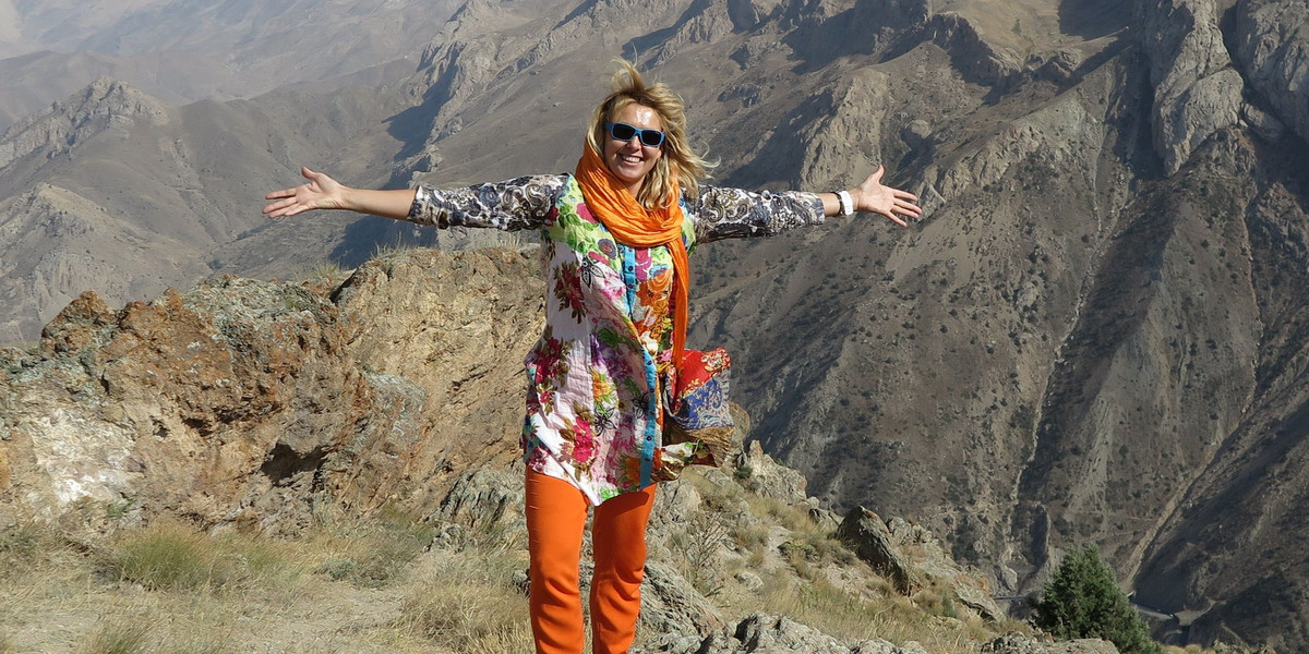 Ewa Wachowicz w Iranie