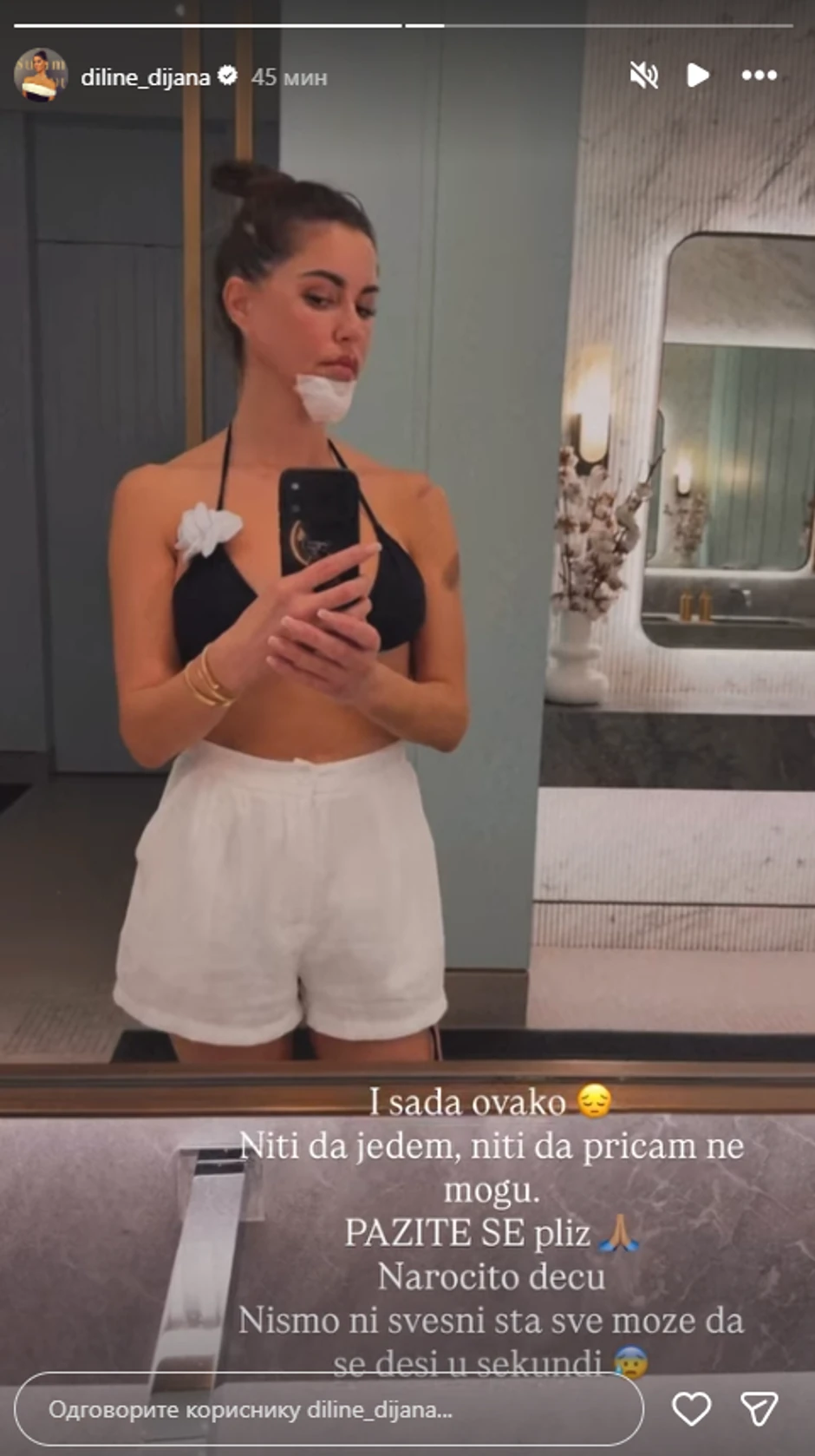 Dijana doživela užas