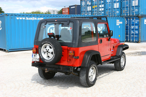 Jeep Wrangler 2.5 - Potomek Willysa