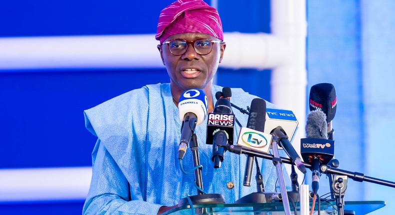 Lagos State Governor, Babajide Sanwo-Olu. [Twitter:@jidesanwoolu]