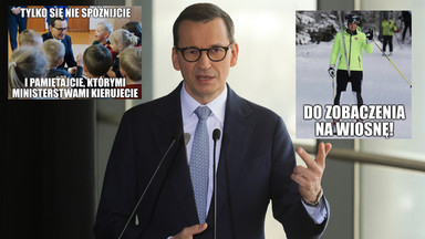 Internauci bezlitośni dla Andrzeja Dudy i Mateusza Morawieckiego. Te memy bawią do łez