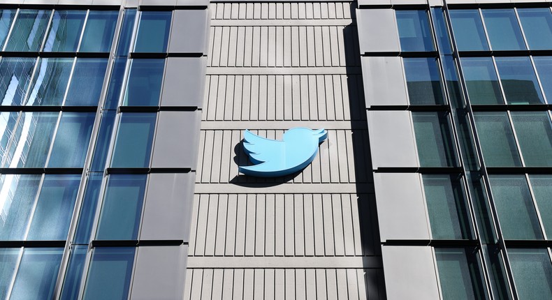 Twitter headquarters in San Francisco, California.Tayfun Coskun/Getty Images