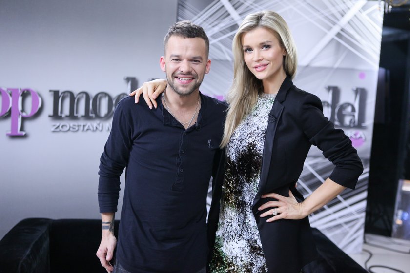 Michał Piróg i Joanna Krupa w Top Model