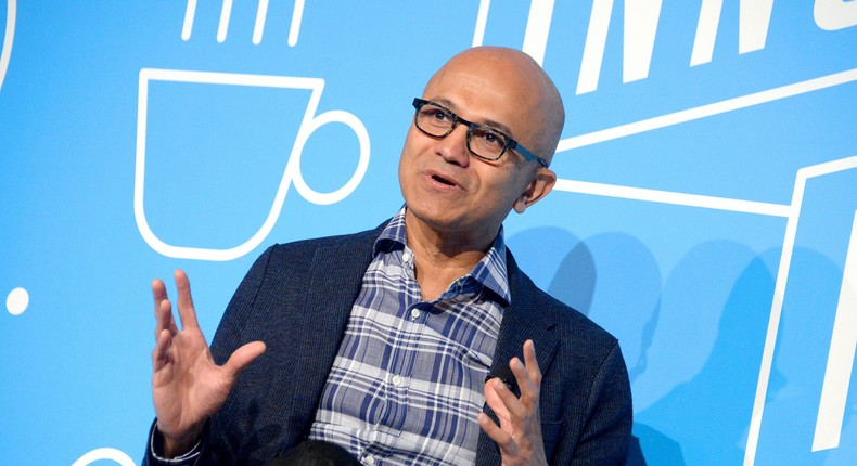 Microsoft CEO Satya Nadella announced the layoffs of 10,000 employees last week before OpenAI disclosed the tech giant's multi-billion investment plans this week.Brad Barket/Getty Images