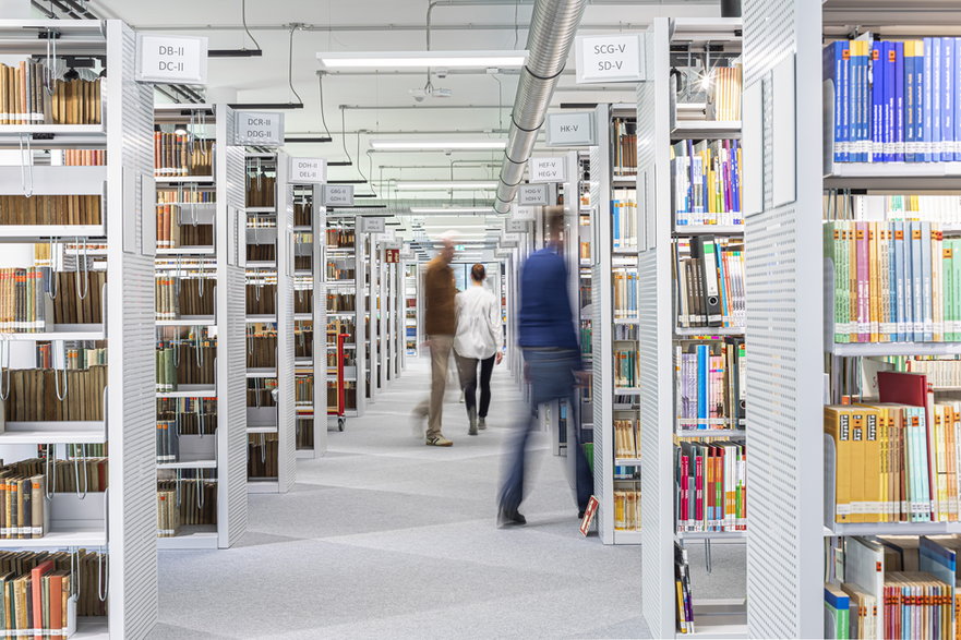 Nowa biblioteka Instytutu Georga Eckerta w Brunszwiku (foto: Christian Bierwagen, materiały prasowe GEI).