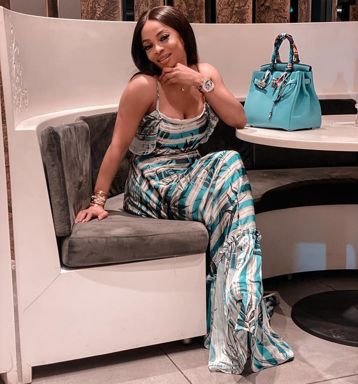 Toke Makinwa is known to be a very vocal celeb who is never shy from making statements that are sometimes termed controversial. [Instagram/TokeMakinwa]