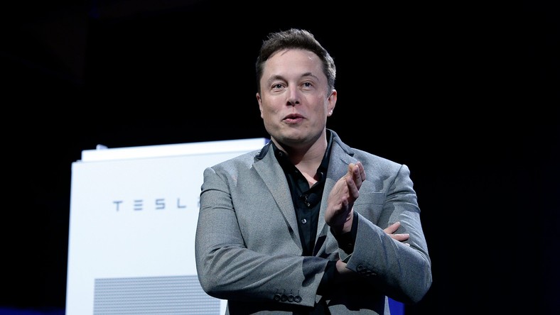 Elon Musk, CEO of Tesla.
