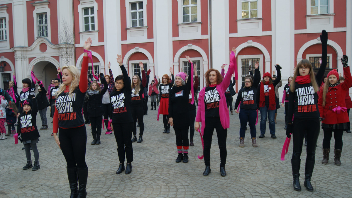 One Billion Rising w Poznaniu