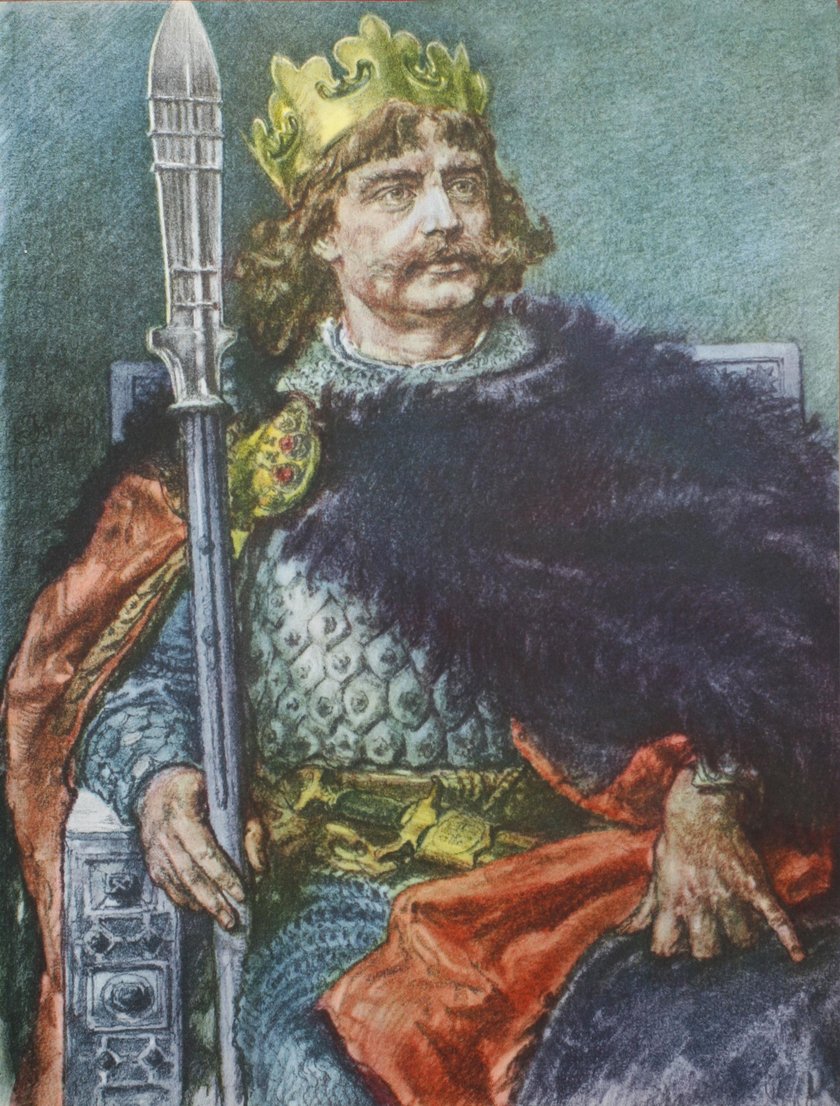 Boleslaw Chrobry, malowal Jan Matejko. 