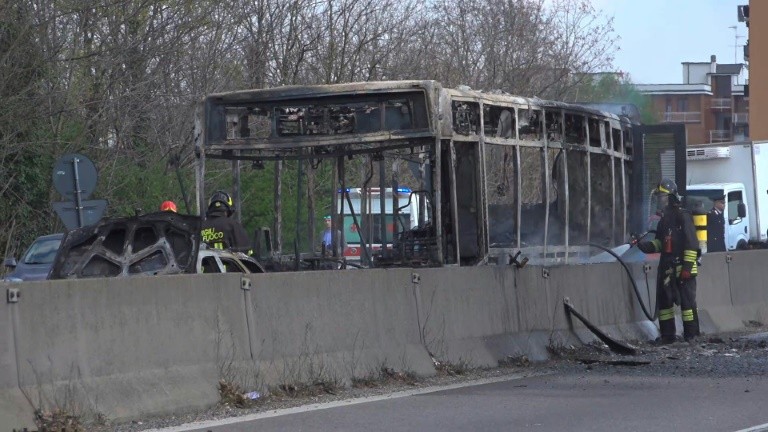 The driver had no links with Islamic terrorism and "acted as a lone wolf", Italian officials said