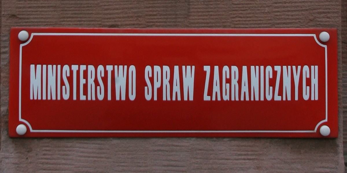 Przeszukanie w MSZ w sprawie Smoleńska