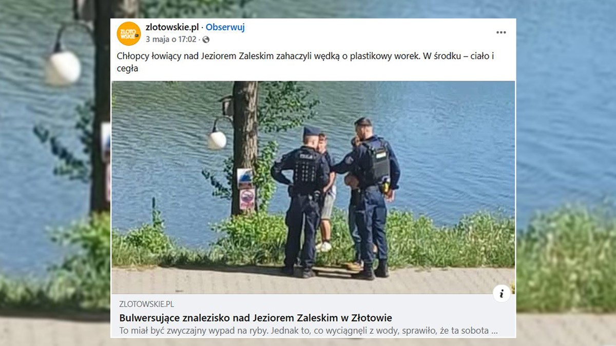 Nastolatkowie poszli na ryby i złowili tajemnicą paczkę. Po jej otwarciu zdrętwieli z przerażenia