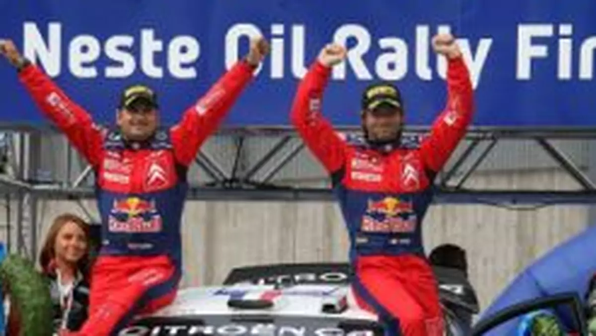 Rajd Finlandii 2008: Loeb, Elena i Citroën