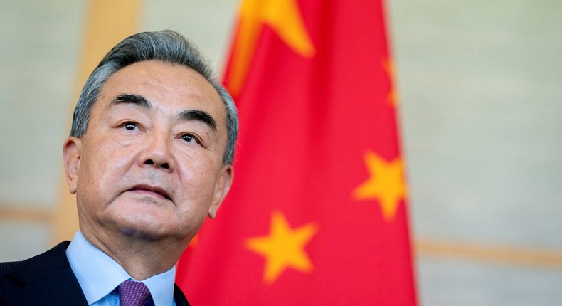  China's foreign minister Wang Yi