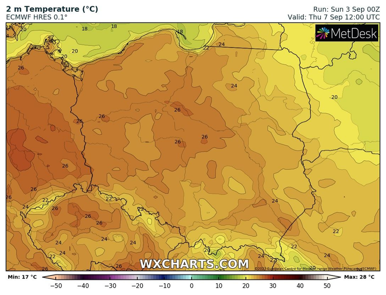 Będzie coraz cieplej. Miejscami temperatura przekroczy 25 st. C