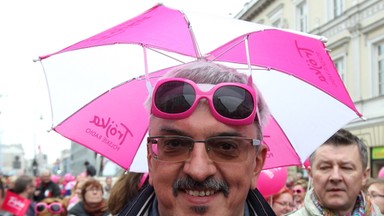 Niecodzienna akcja w stolicy. "Polaku nie bądź ponury!"